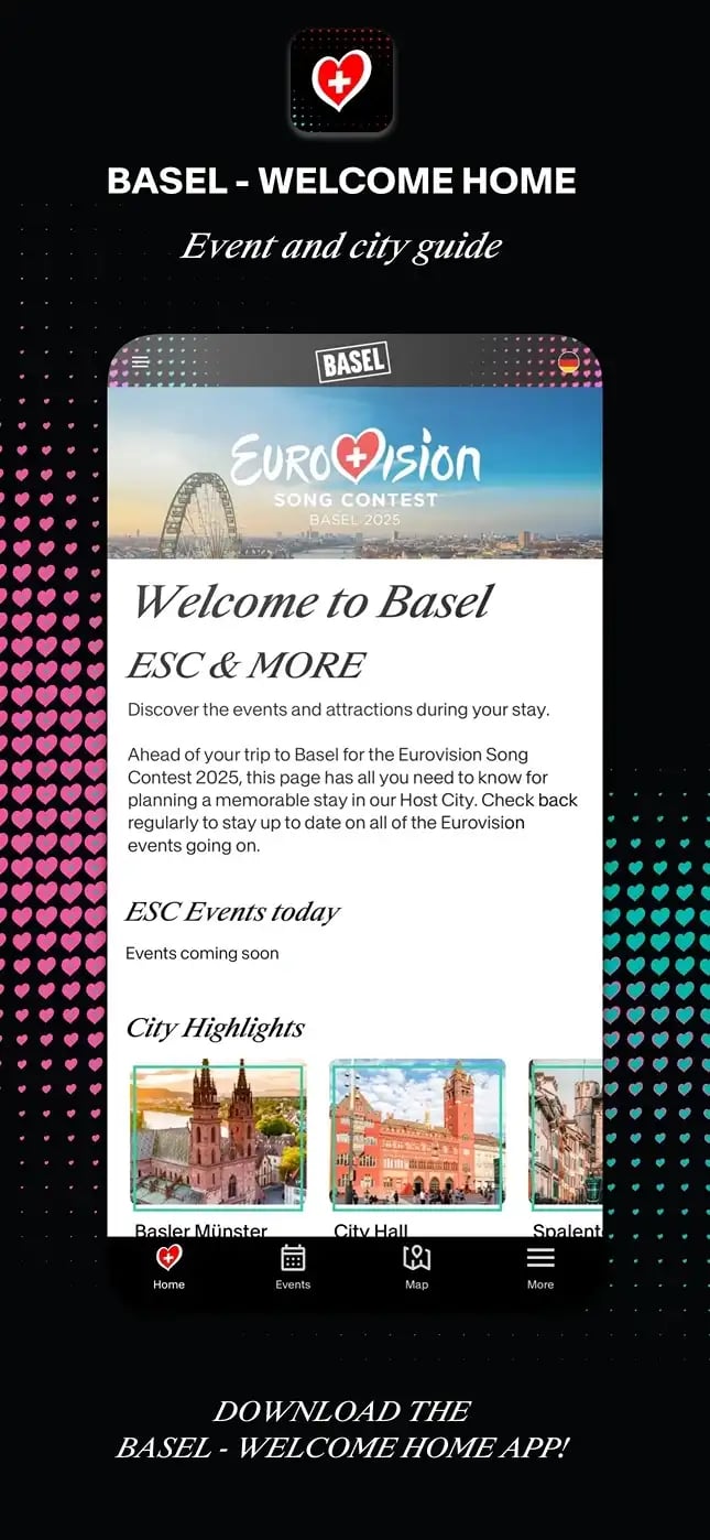 Basel City Guide mobile screenshot 1