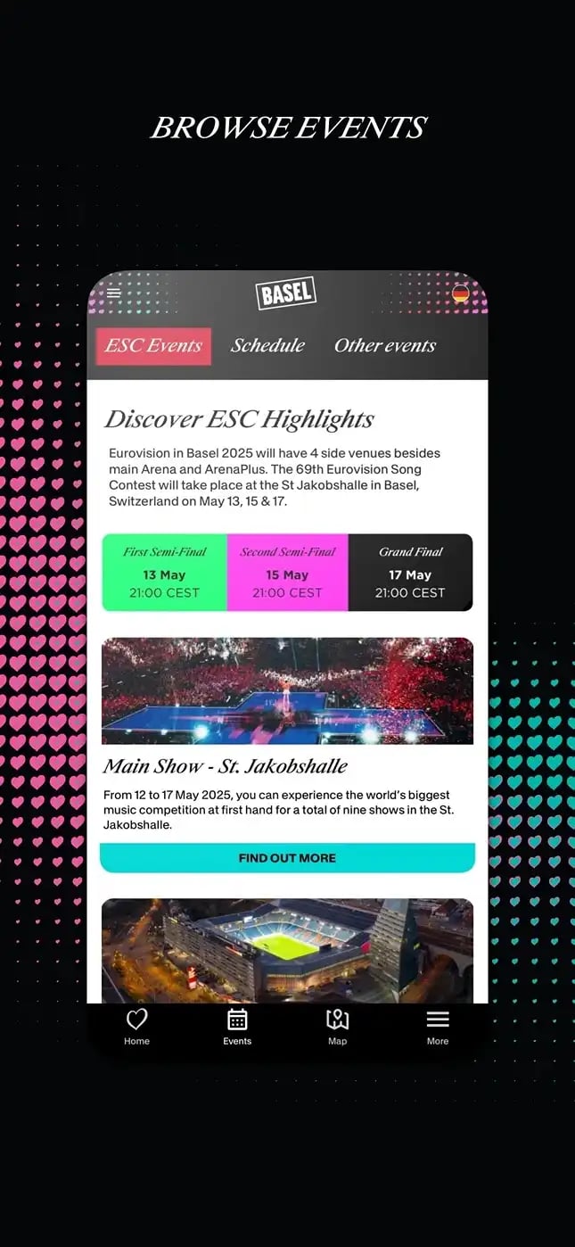 Basel City Guide mobile screenshot 2