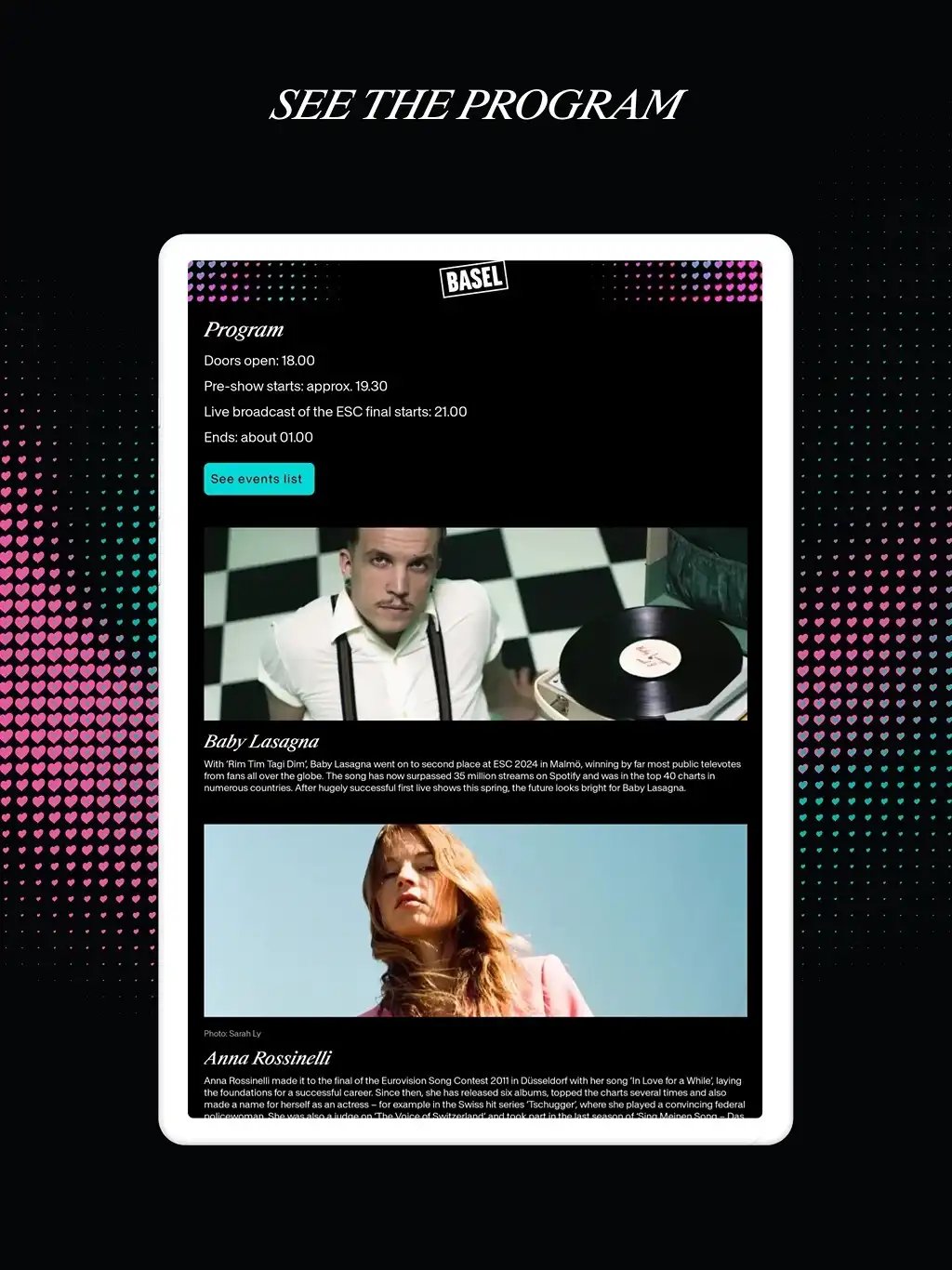 Basel City Guide tablet screenshot 6