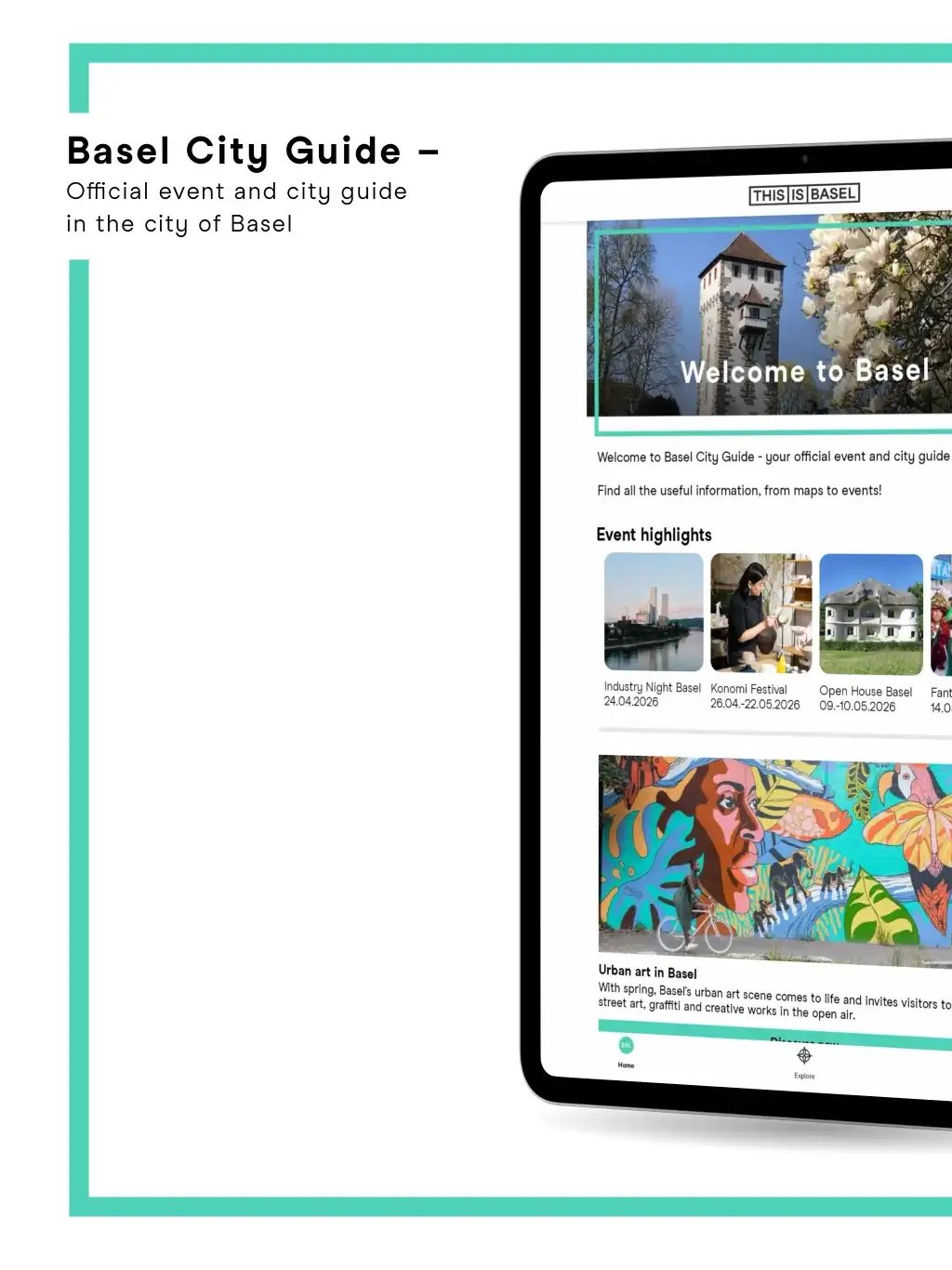Basel City Guide tablet screenshot 7