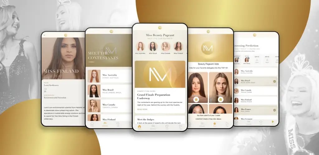 Beauty Pageant App Template