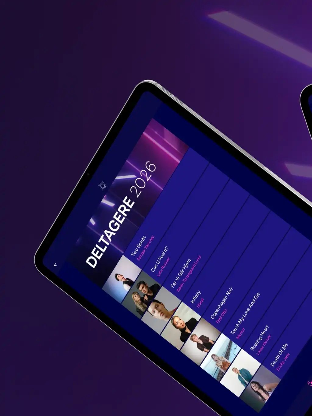DR Melodi Grand-Prix tablet screenshot 10