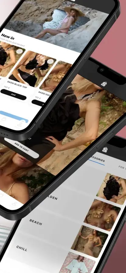 Ecommerce App Template mobile screenshot 2