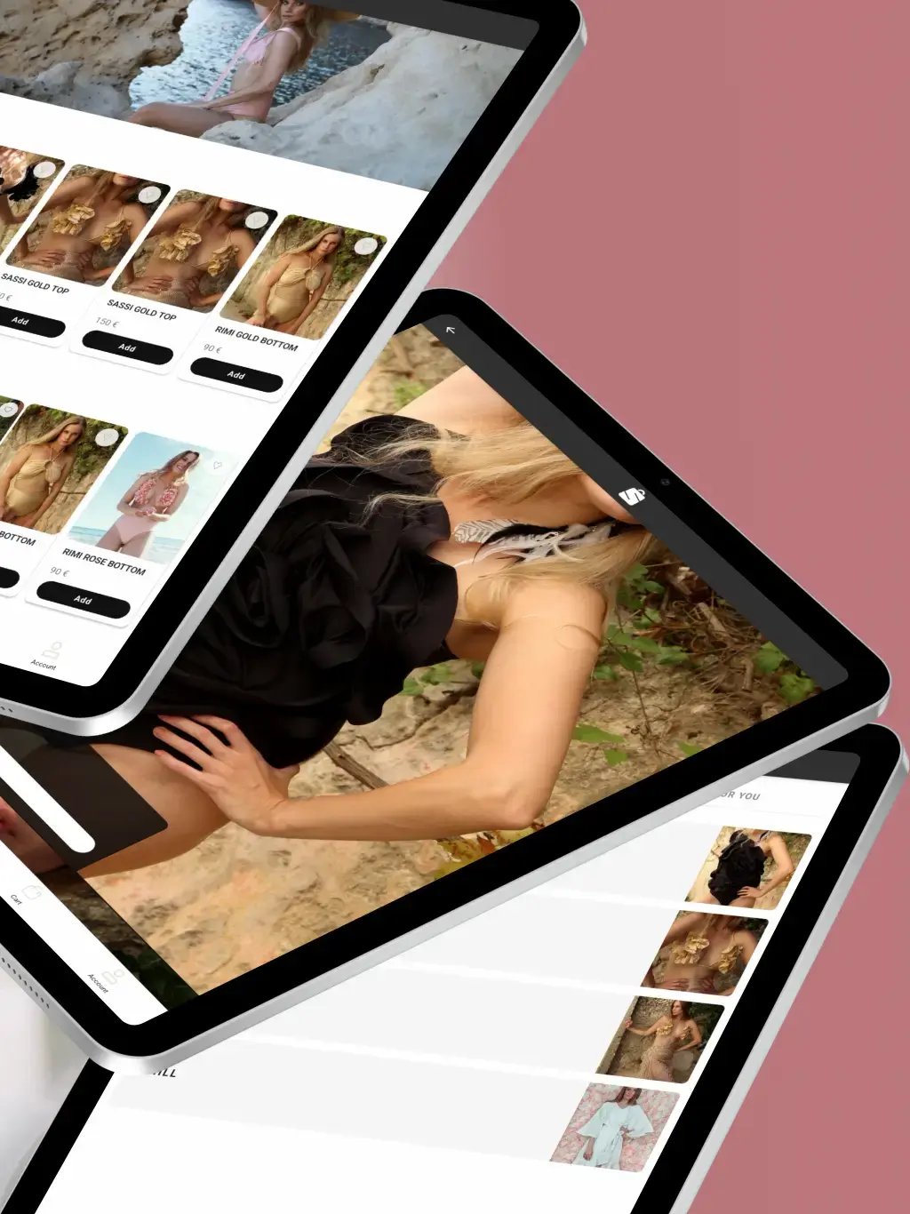 Ecommerce App Template tablet screenshot 8