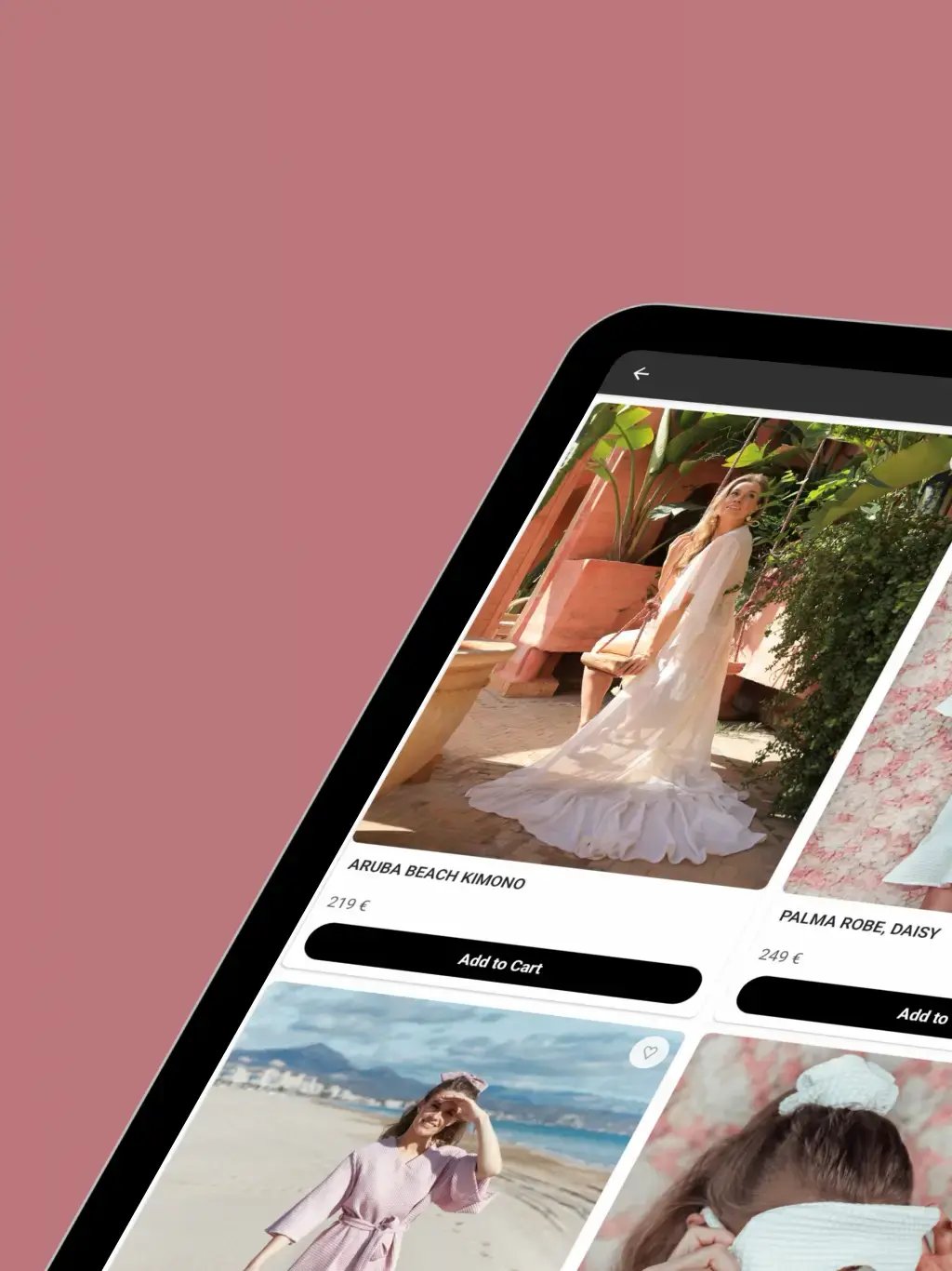 Ecommerce App Template tablet screenshot 9