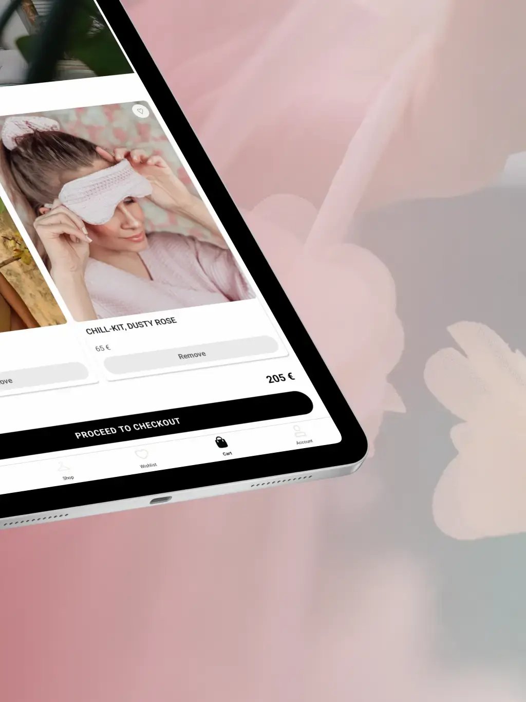 Ecommerce App Template tablet screenshot 11