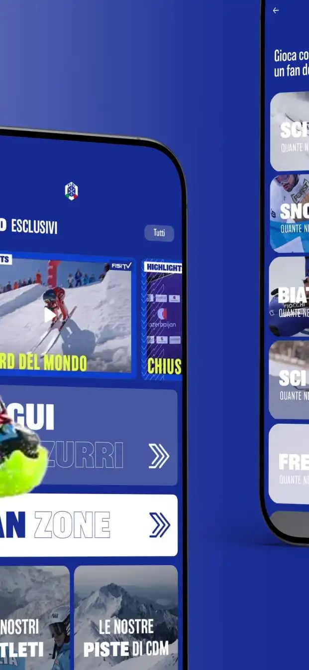 Italian Winter Sports Federation mobile screenshot 3
