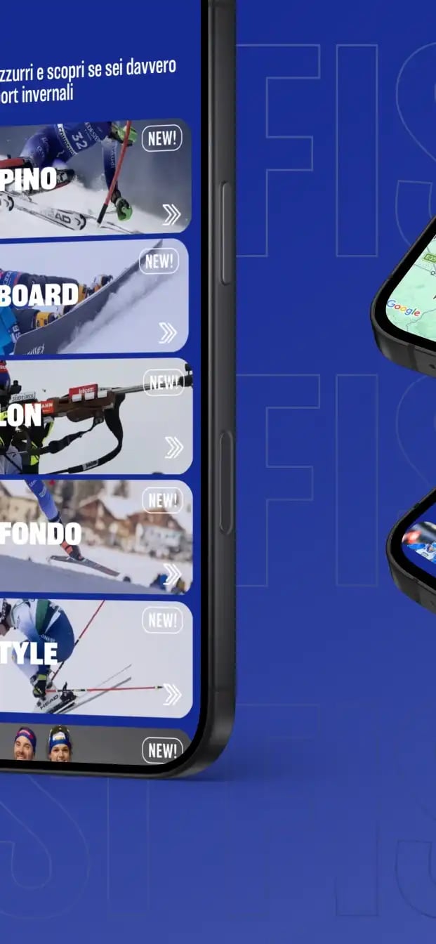 Italian Winter Sports Federation mobile screenshot 4