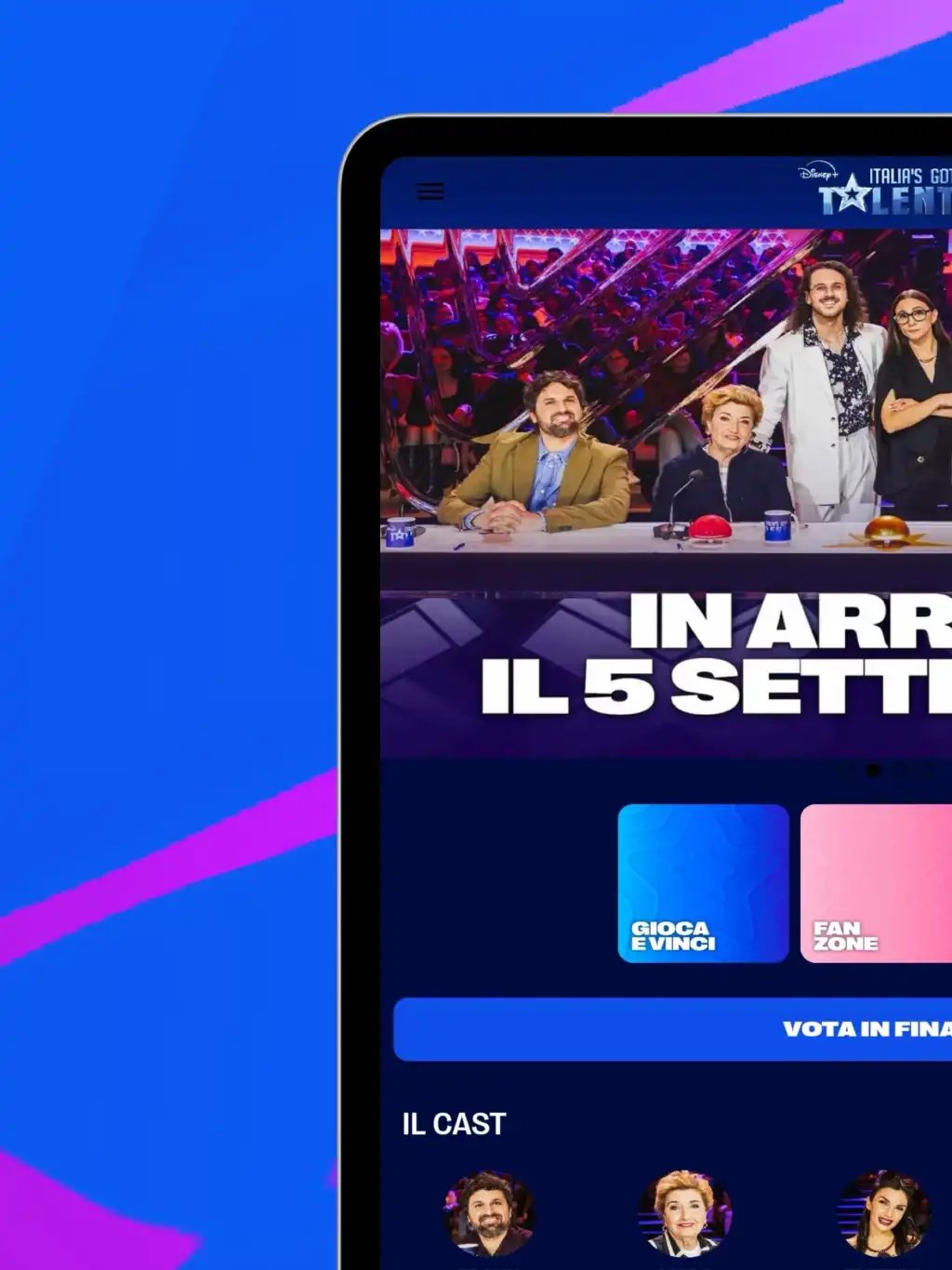 Italy's Got Talent tablet screenshot 7