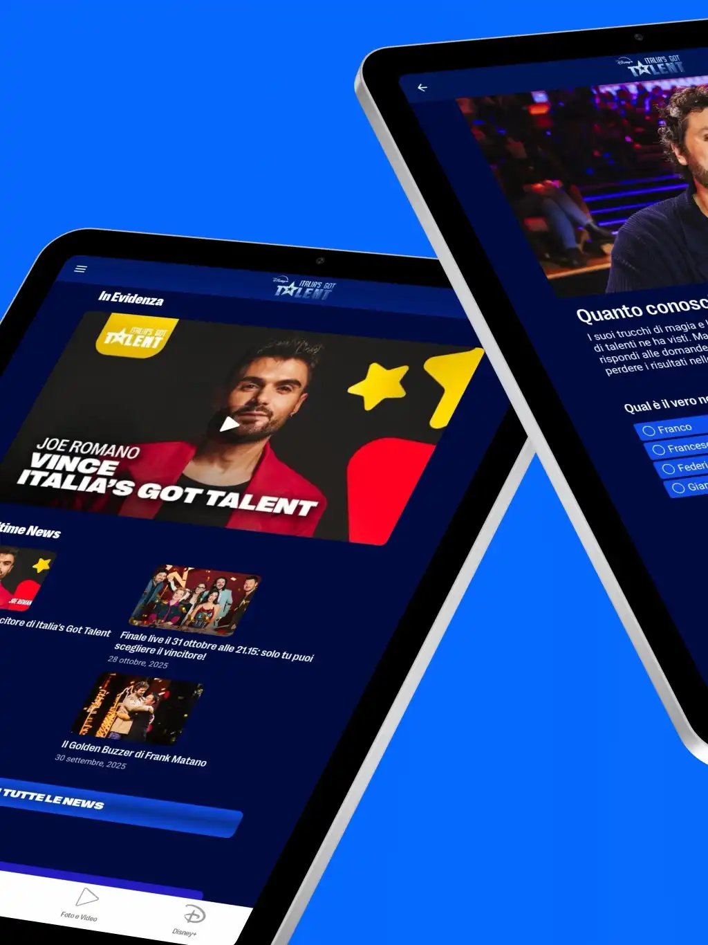 Italy's Got Talent tablet screenshot 9