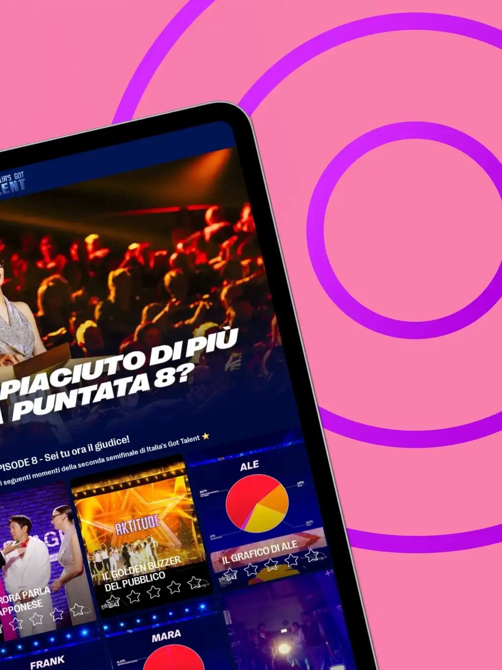 Italy's Got Talent tablet screenshot 12