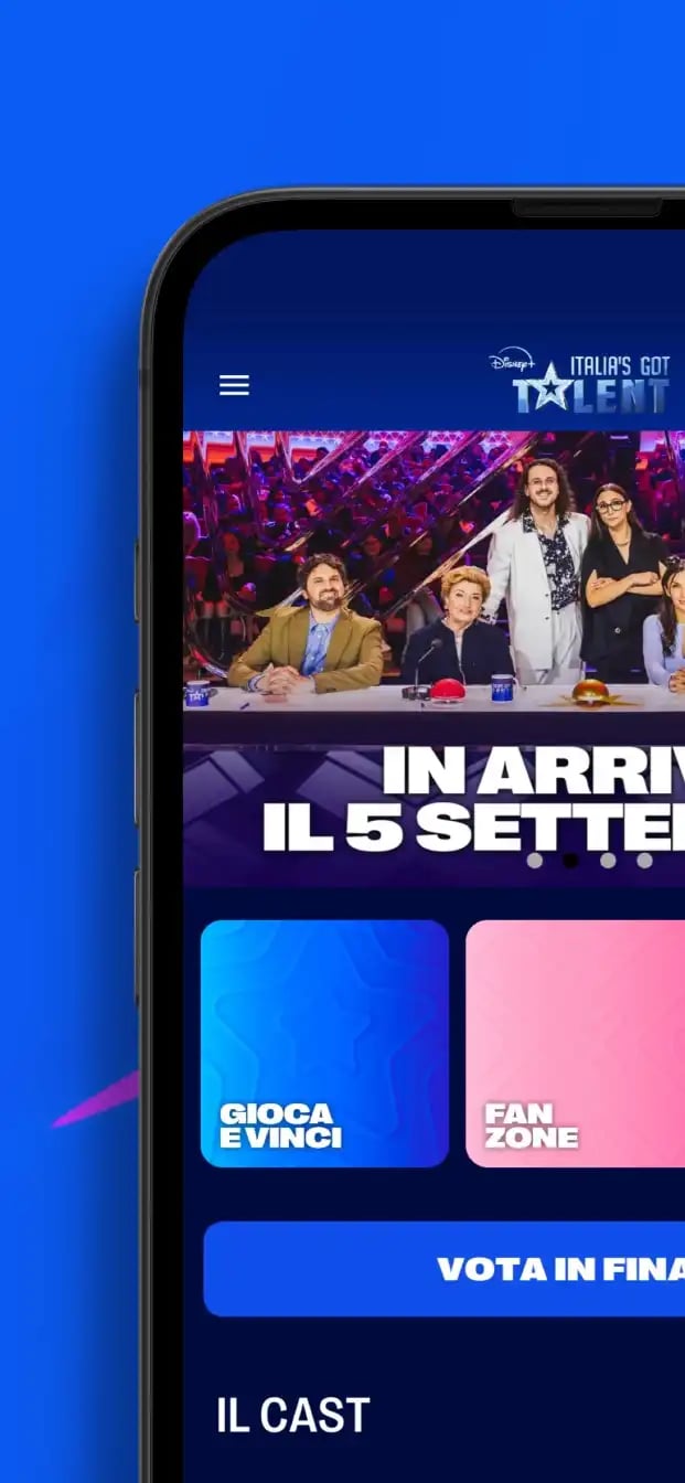 Italy's Got Talent mobile screenshot 1