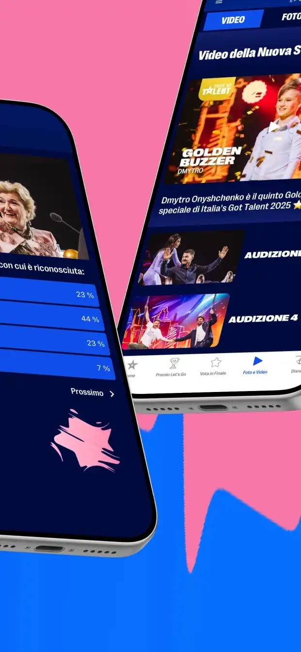 Italy's Got Talent mobile screenshot 4