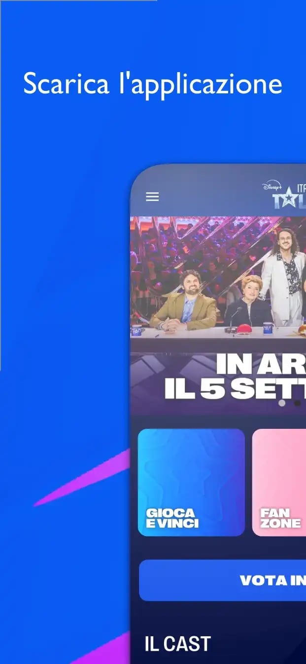 Italy's Got Talent mobile screenshot 1