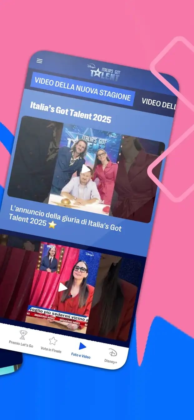 Italy's Got Talent mobile screenshot 4