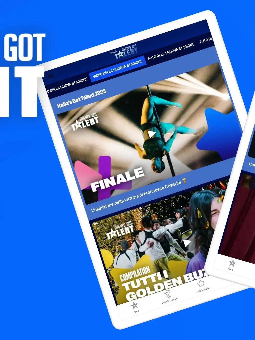 Italy's Got Talent tablet screenshot 9