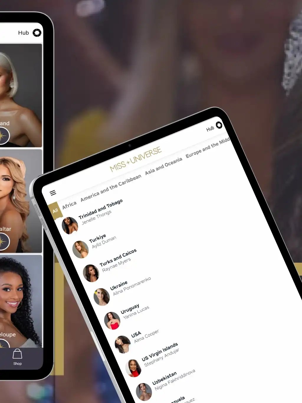 Miss Universe tablet screenshot 10