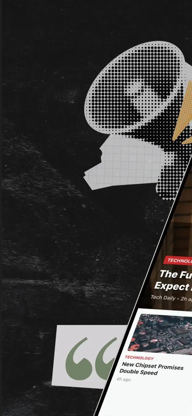 Magazine App Template mobile screenshot 1