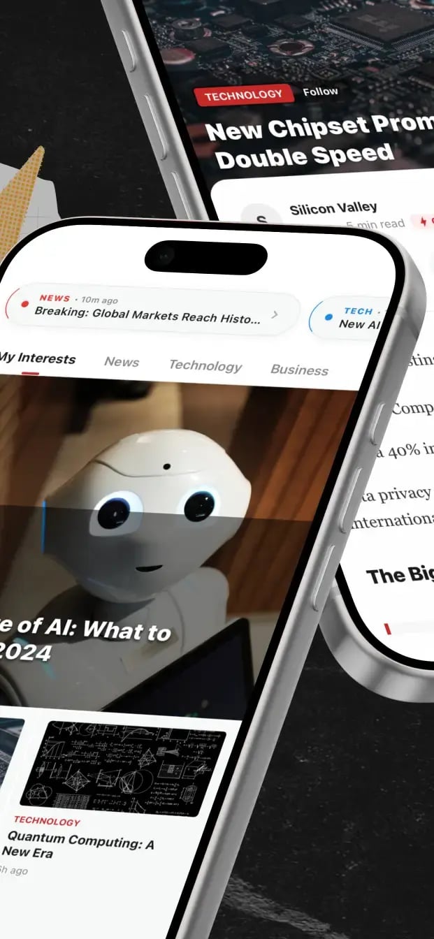Magazine App Template mobile screenshot 2