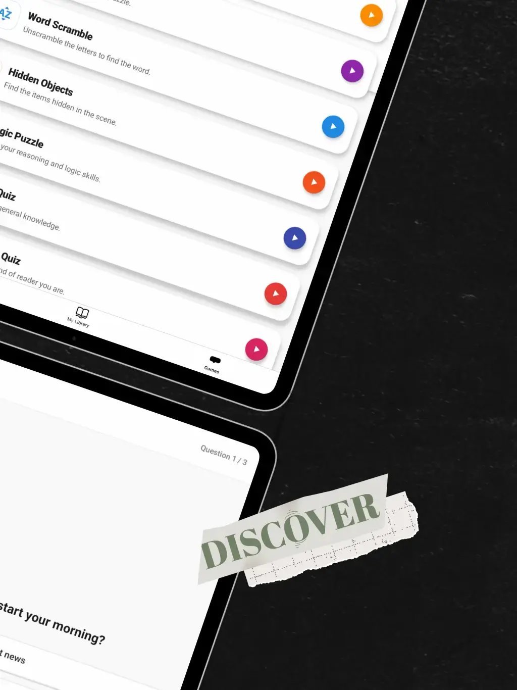 Magazine App Template tablet screenshot 12