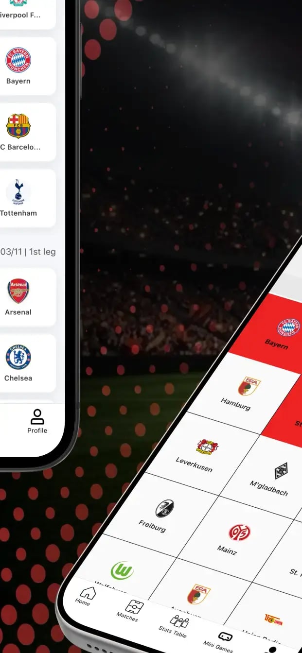 Sports App Template mobile screenshot 2