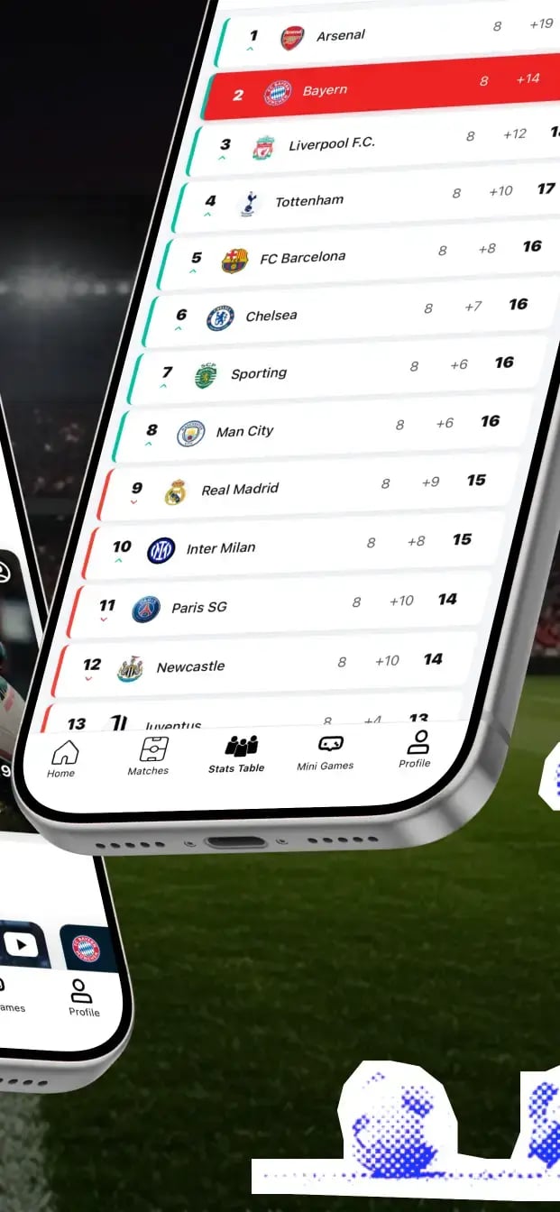 Sports App Template mobile screenshot 4