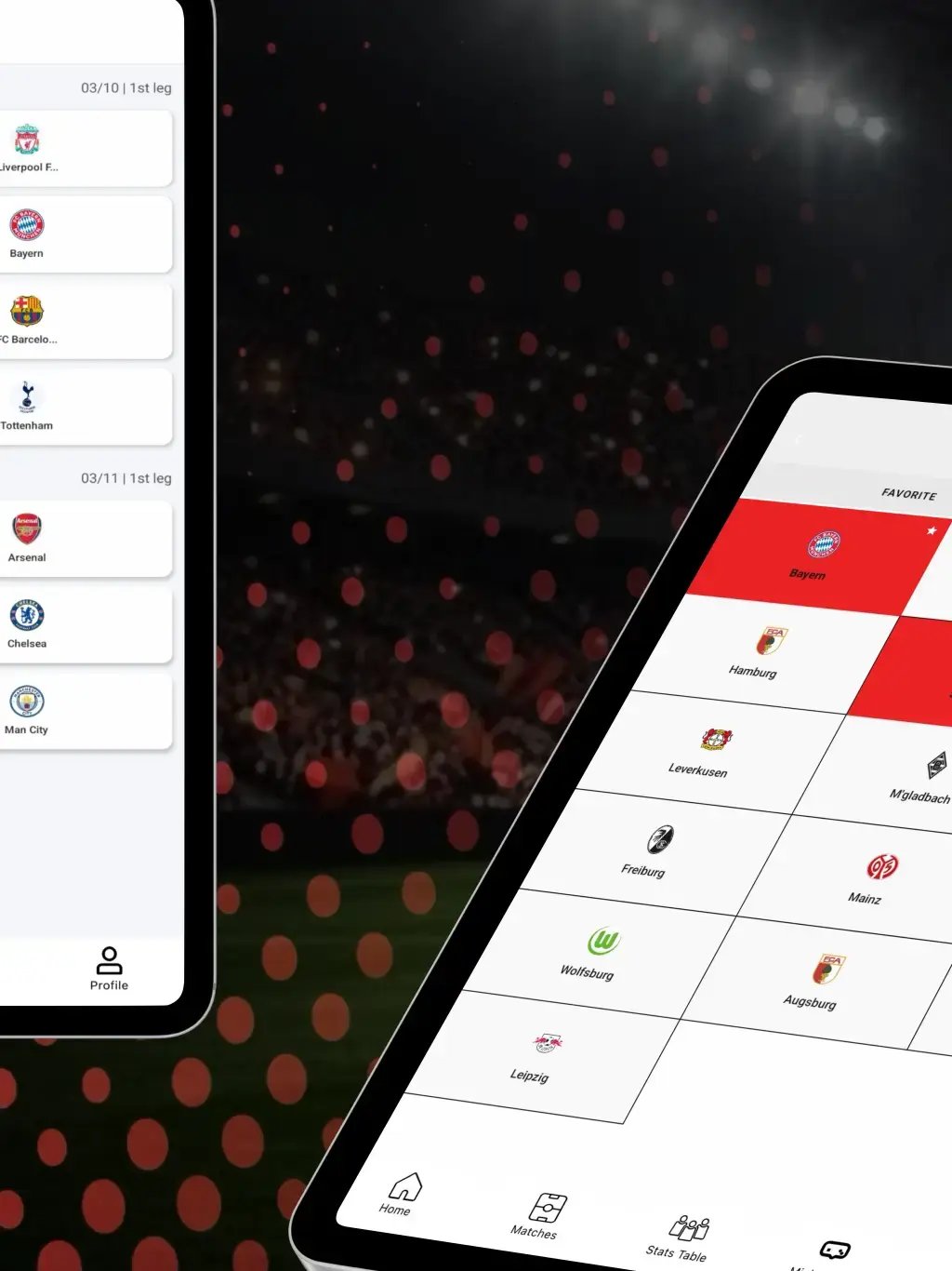 Sports App Template tablet screenshot 8