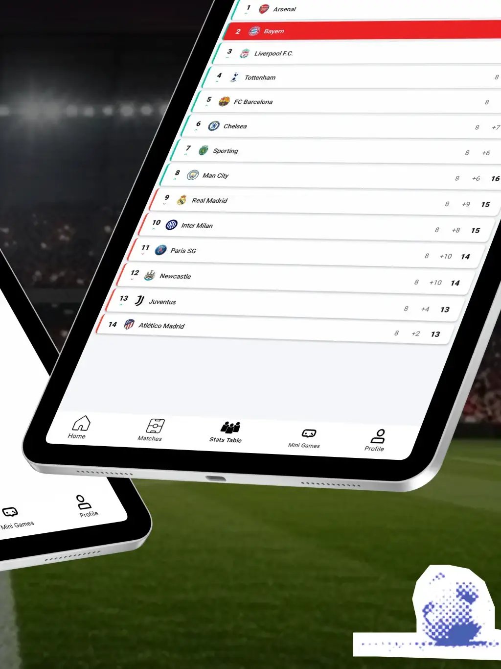 Sports App Template tablet screenshot 12