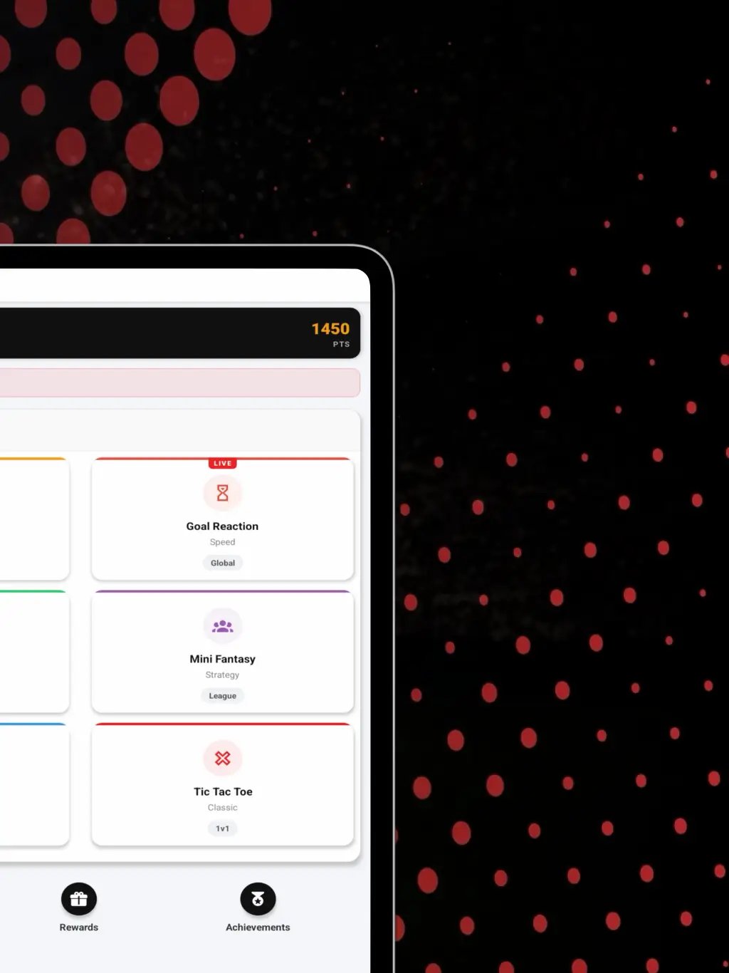 Sports App Template tablet screenshot 10