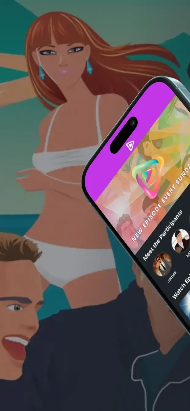 TV Show App Template mobile screenshot 1