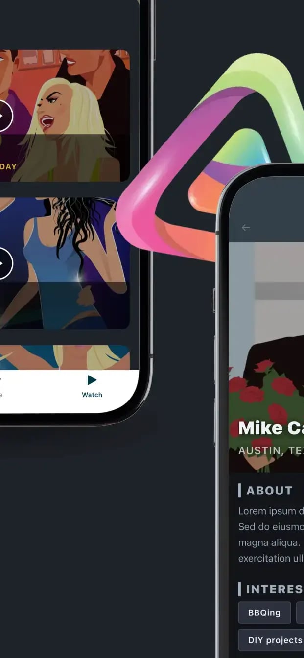 TV Show App Template mobile screenshot 5