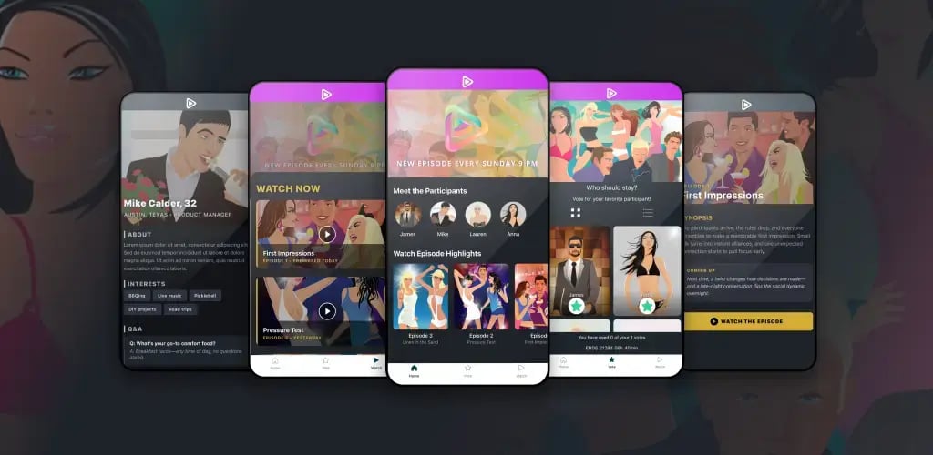 TV Show App Template