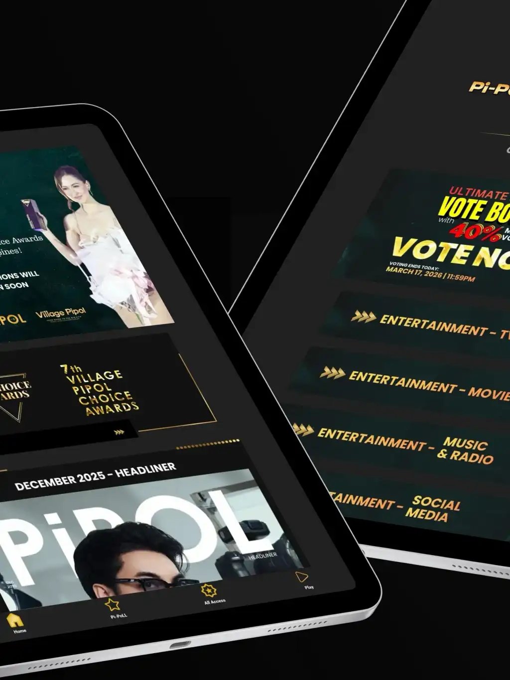 VP Choice Awards tablet screenshot 8