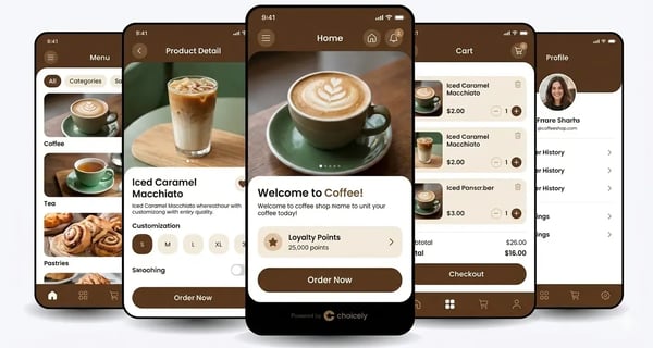 Build a coffee shop app